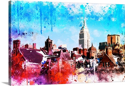 NYC Watercolor Collection - On the Roofs