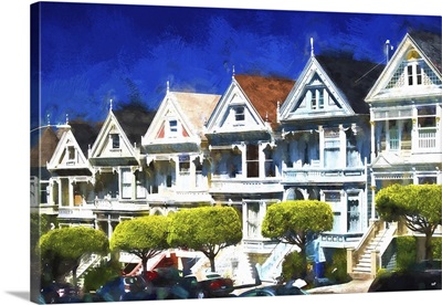 Painted Ladies, San Francisco Painting Series