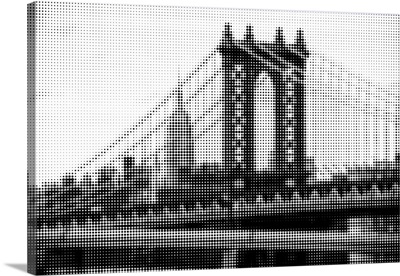 Pixels Print Series - Brooklyn Bridge