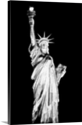 Pixels Print Series - Statue of Liberty