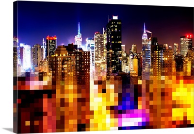 Pixelusa - New York Glow