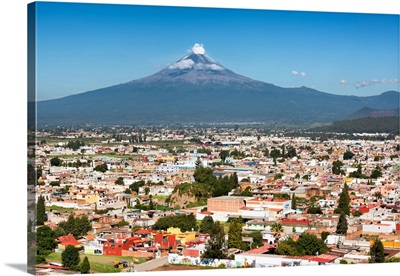 Popocatepetl Volcano in Puebla