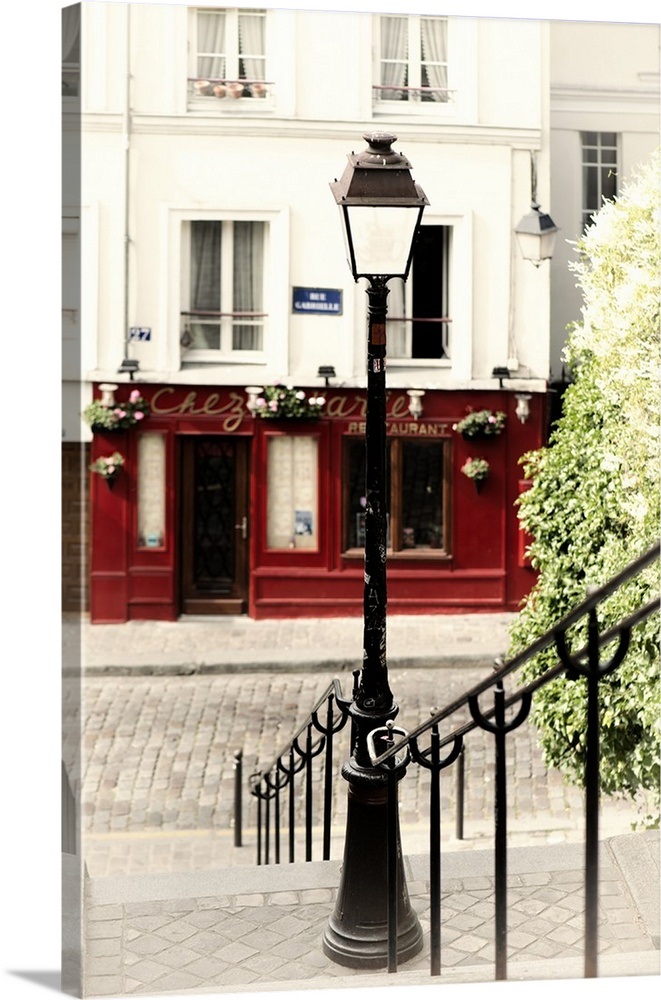 Staircase Montmartre - Paris Wall Art, Canvas Prints, Framed Prints ...