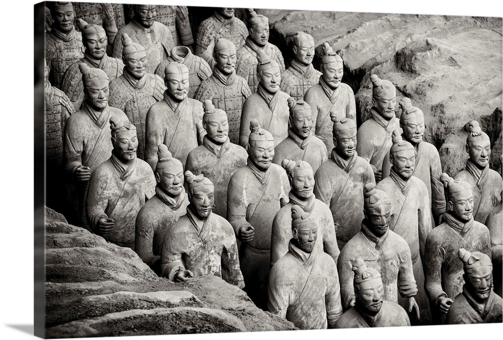 Terracotta Warriors, China 10MKm2 Collection.