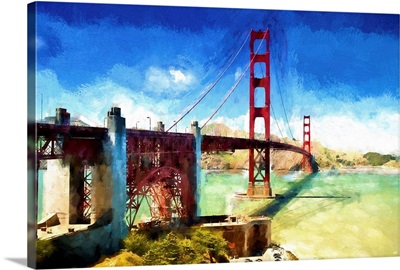 The Golden Gate Bridge, San Francisco Painting Series