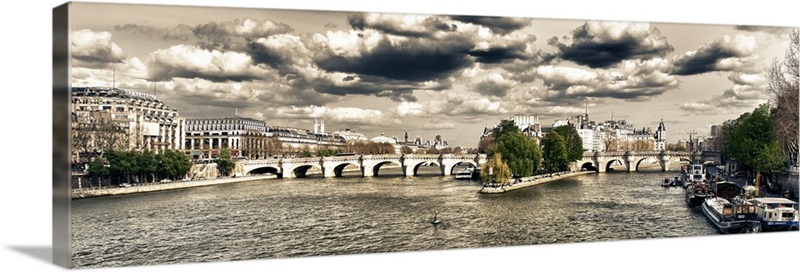 The River Seine in Paris, France Wall Art, Canvas Prints, Framed Prints ...