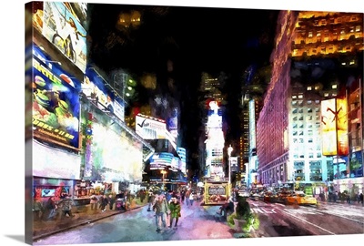 Times Square NYC, NYC Painting Series