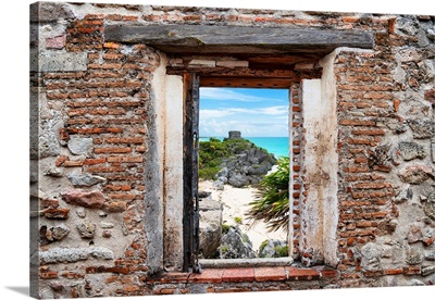 Tulum Ruins along Caribbean Coastline
