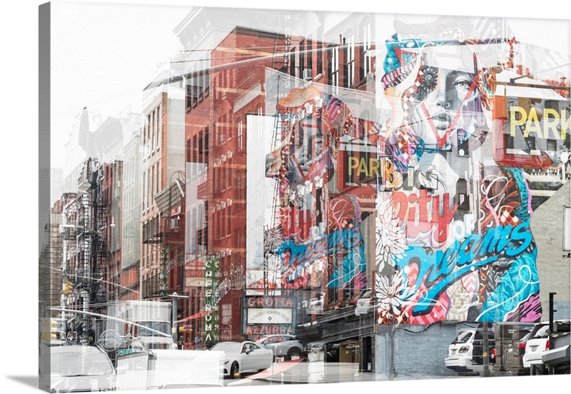 Urban Abstraction - Dreams | Great Big Canvas - Abstracted Urban Dreams