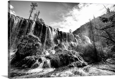 Waterfalls in the Jiuzhaigou National Park