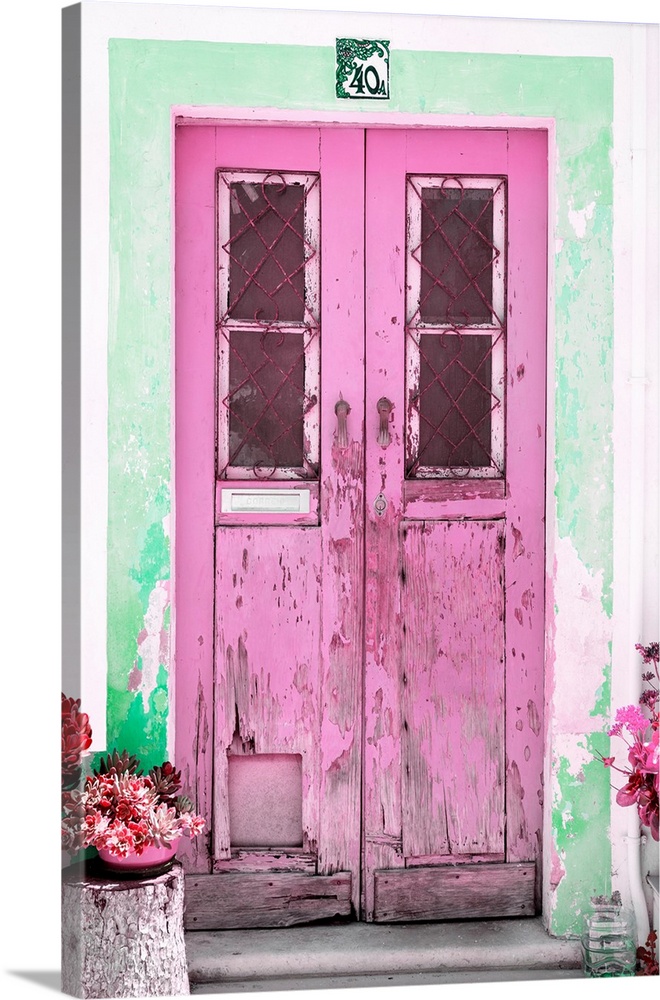 DOORS but Kawaii | Canvas Print
