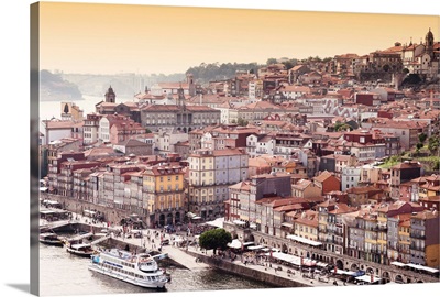 Welcome to Portugal Collection - Ribeira View at Sunset - Porto
