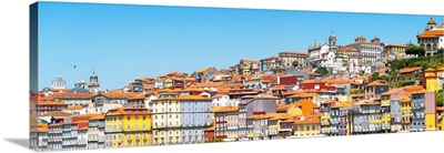 Welcome to Portugal Panoramic Collection - View of the city of Porto at Sunset