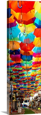 Welcome to Portugal Slim Collection - Colourful Umbrellas IV