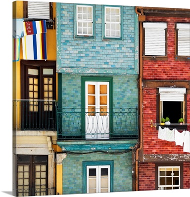 Welcome to Portugal Square Collection - Beautiful Colorful Traditional Facades