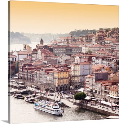 Welcome to Portugal Square Collection - Ribeira View at Sunset - Porto