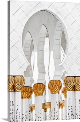White Mosque - Arch