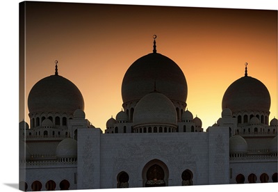 White Mosque - Sunset