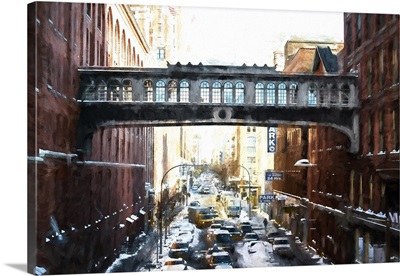 Windows on Bridge, NYC Painting Series