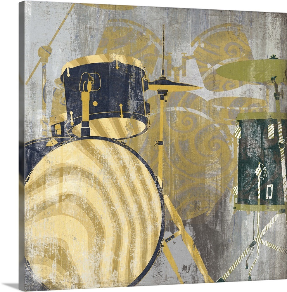 Drums Wall Art, Canvas Prints, Framed Prints, Wall Peels Great Big Canvas