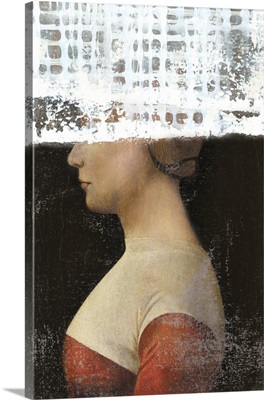 Papercut III printed as a Stretched Canvas Print