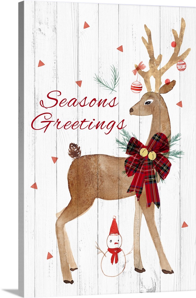 Season's Greetings Deer