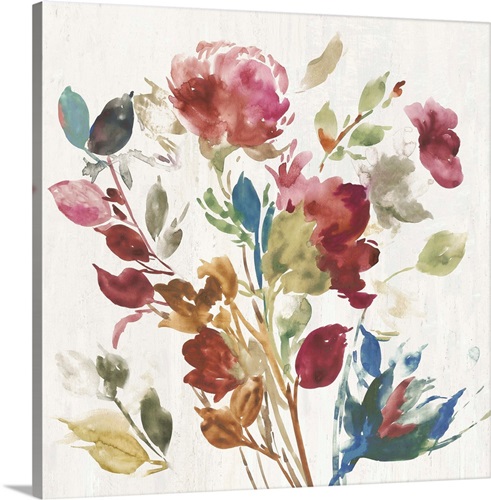 Vintage Floral I Wall Art, Canvas Prints, Framed Prints, Wall Peels
