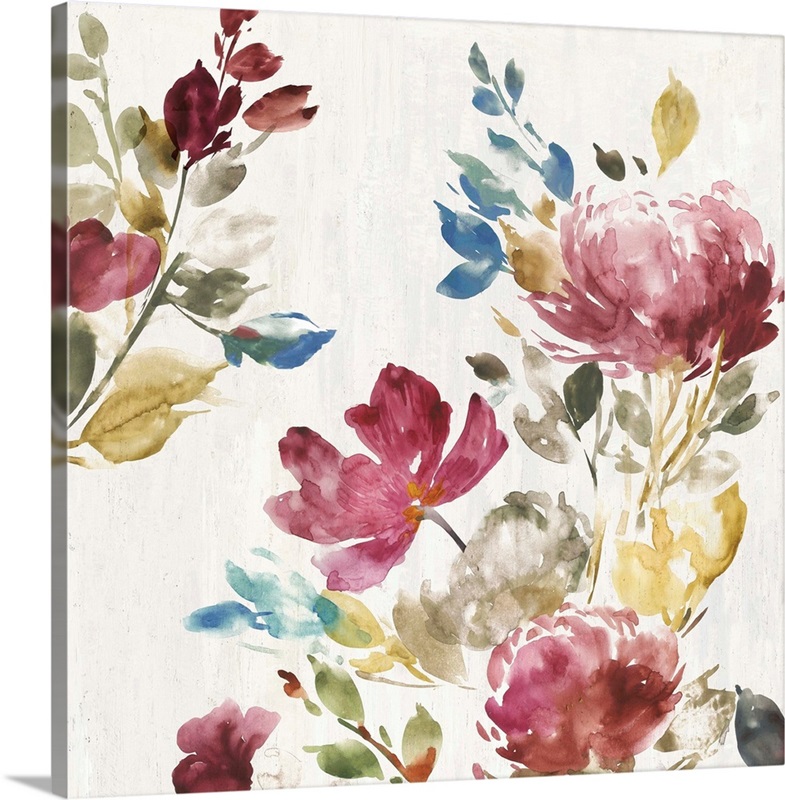 Vintage Floral II Wall Art, Canvas Prints, Framed Prints, Wall Peels