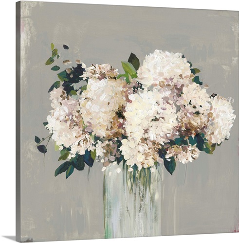 White Hydrangea | Great Big Canvas