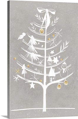 White Ornament Tree II