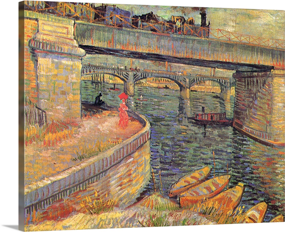 Bridges Across the Seine at Asnieres
