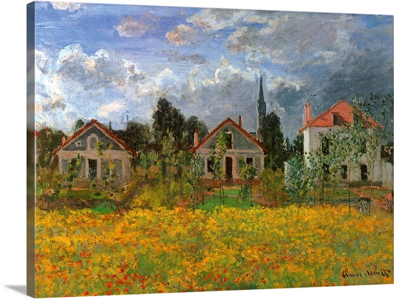 Houses in Countryside | Great Big Canvas