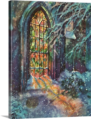 Snow and Stained Glass