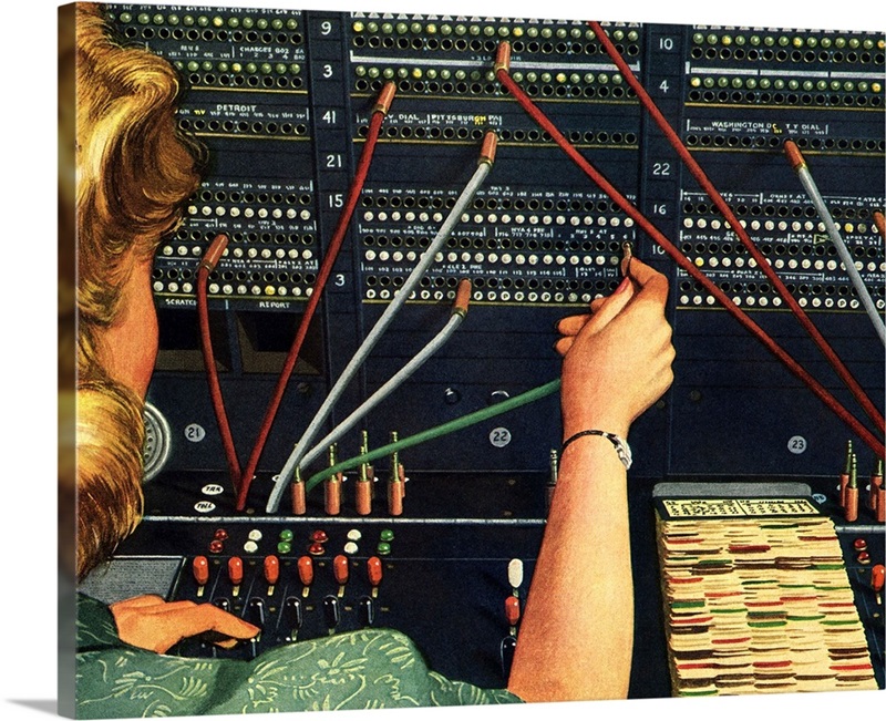 Switchboard Operator Great Big Canvas