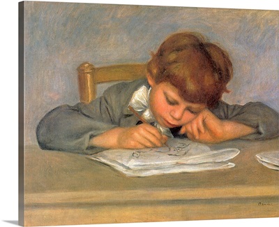 The Artist's Son Jean Drawing