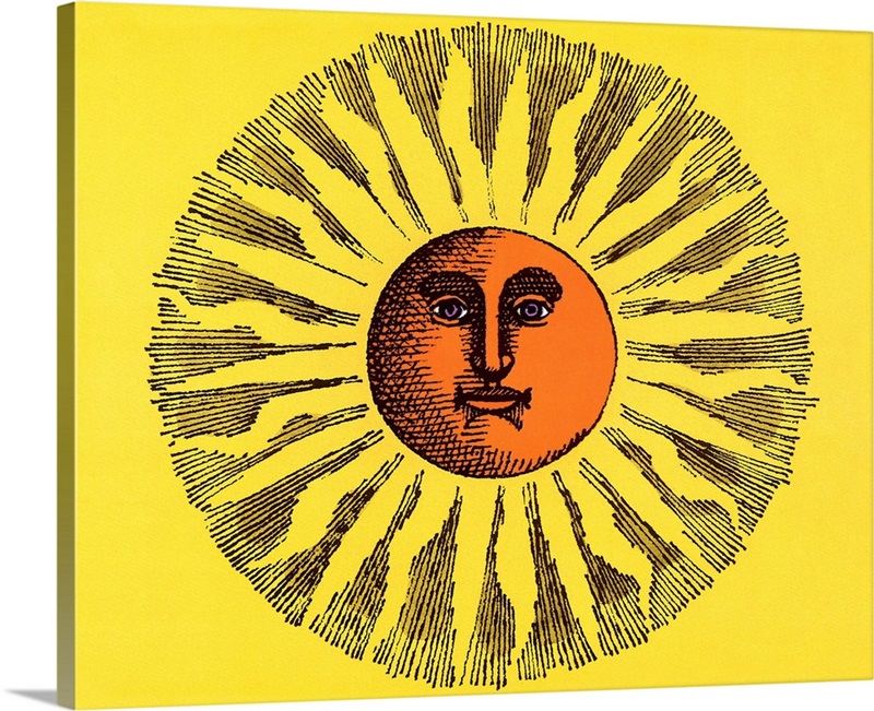 The Sun Wall Art, Canvas Prints, Framed Prints, Wall Peels Great Big