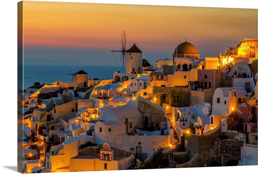 Amazing Santorini Wall Art, Canvas Prints, Framed Prints, Wall Peels ...