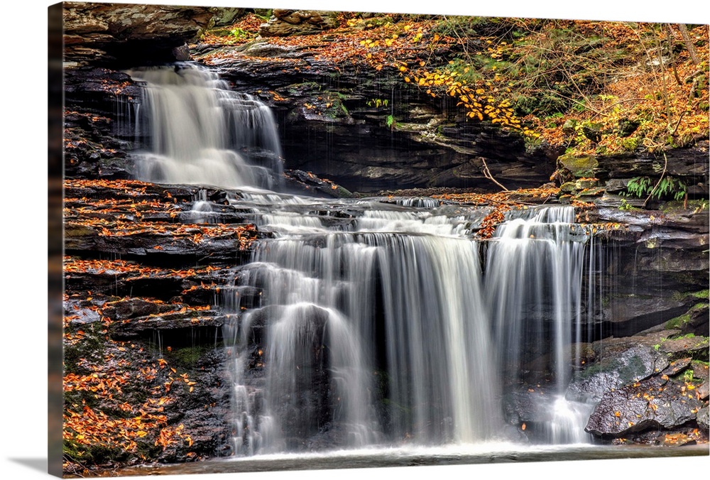 BF Ricketts Falls at Ricketts Glen State Park, Pennsylvania.