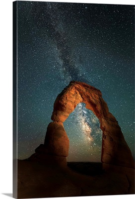 Delicate Arch Night View