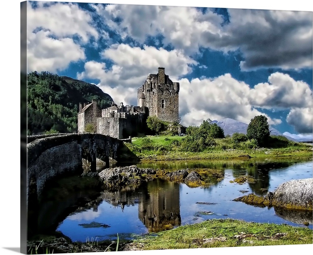 Eilan Donan Castle, Scotland Wall Art, Canvas Prints, Framed Prints