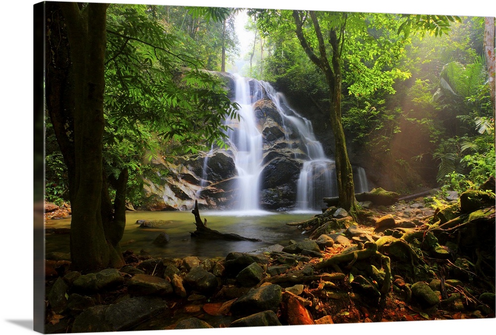 Waterfall kanching Kanching Rainforest