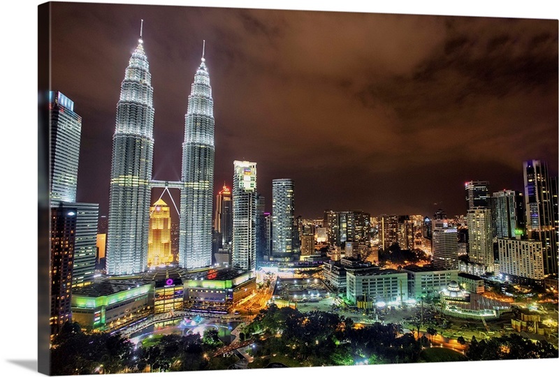 Petronas Towers Wall Art, Canvas Prints, Framed Prints, Wall Peels ...