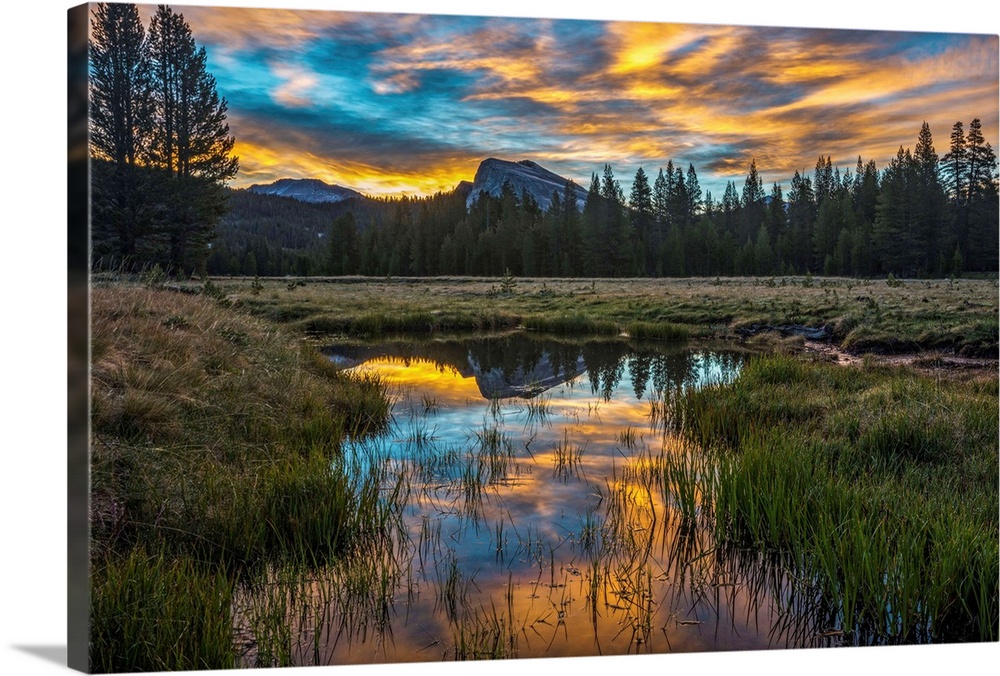 Dawn at Tuolumne Meadows, Yosemite National Park.