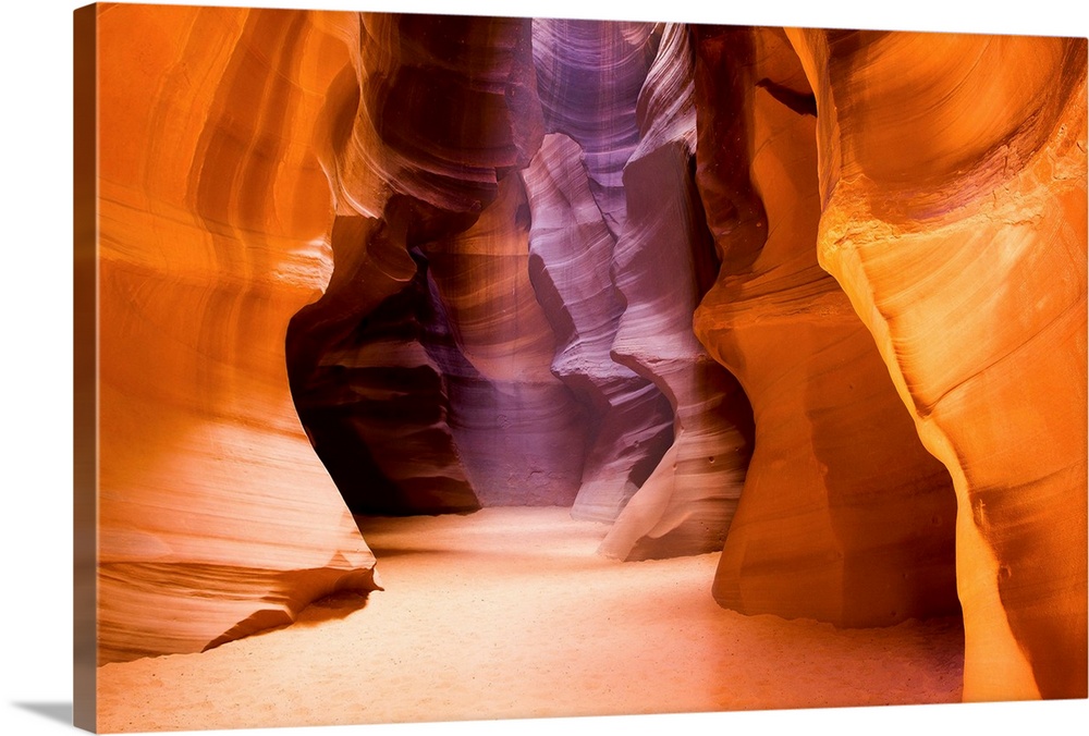 Antelope Canyon, a Slot Canyon situated in Arizona, near Page.