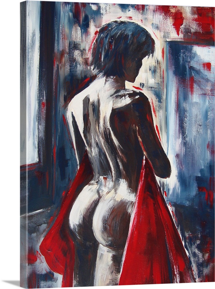 Naked woman bowing For sale as Framed Prints, Photos, Wall Art and