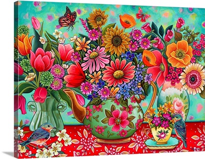 Colorful Garden Finds
