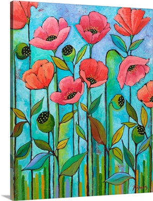 Coral Poppies