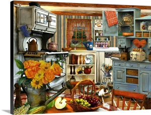 Grandma's Kitchen Wall Art, Canvas Prints, Framed Prints, Wall Peels ...