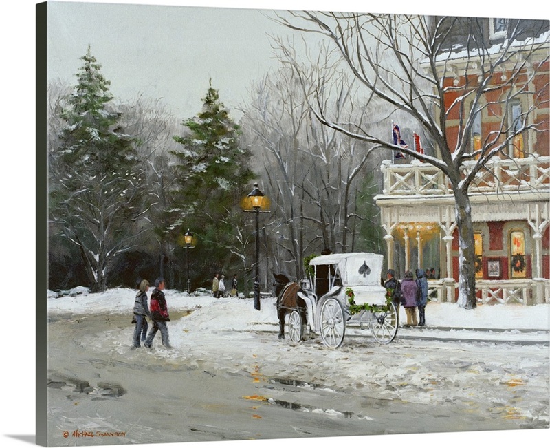 Winter Carriage | Great Big Canvas