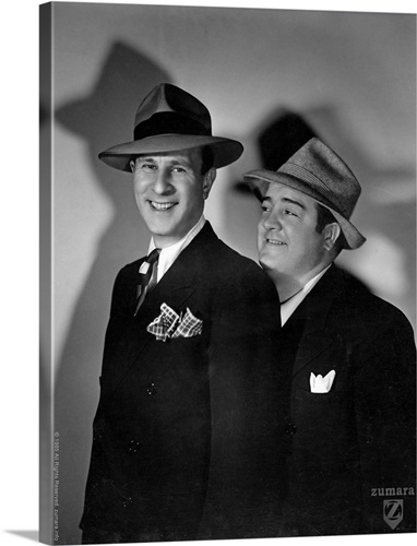 Abbott and Costello - B&W 3 | Great Big Canvas